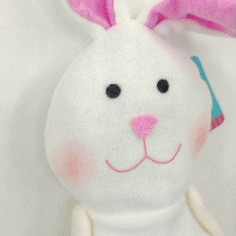 Bunny Decor White and Pink NWT - Picture 4 of 15